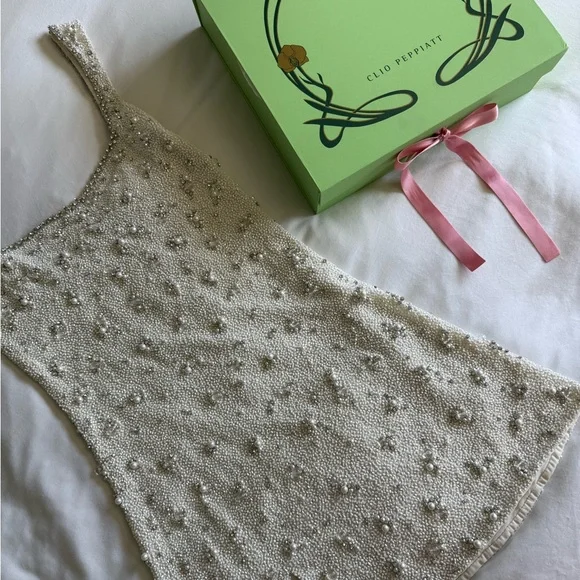 Clio Peppiatt Bridal Crystal Dress - Picture 8 of 8